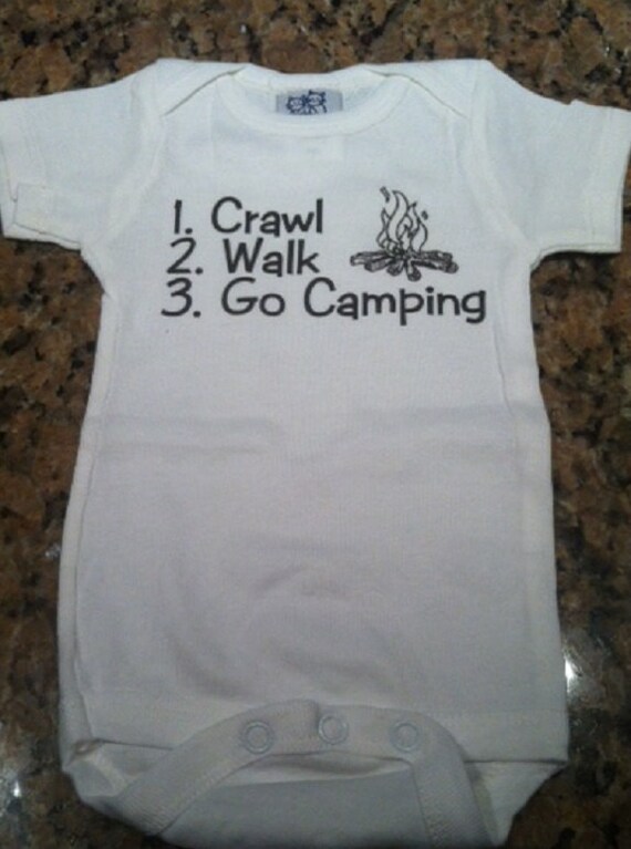 camping baby shower camping baby gift camping baby outfit Etsy