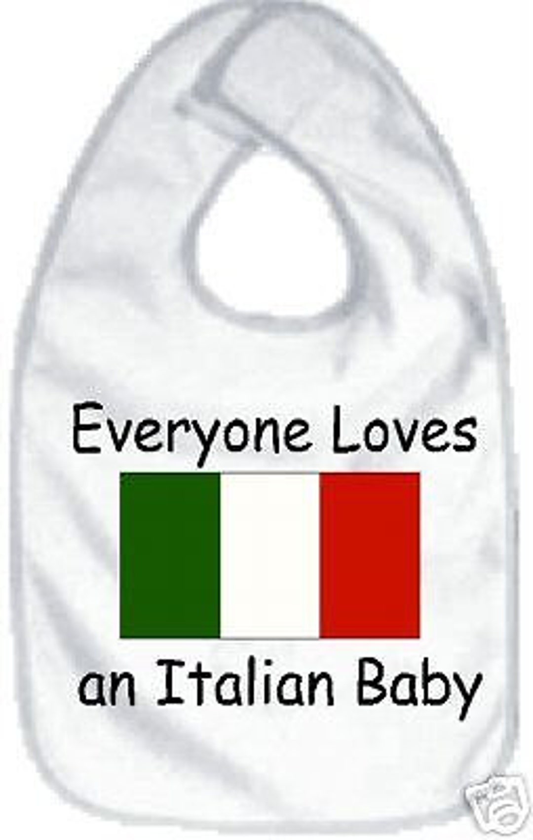 Italian Baby Bib Italian Bib Italian Baby Shower Italian Baby Clothes