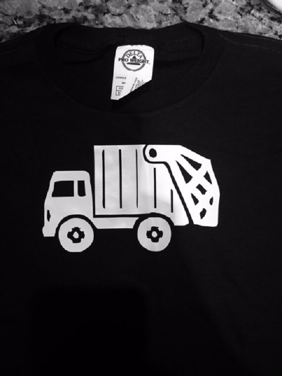 Garbage Truck Toddler T-shirt: Boys Girls Kids Trash Truck Youth