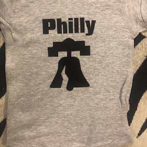 Philadelphia Baby Onesie: Liberty Bell, Philly Infant Bodysuit