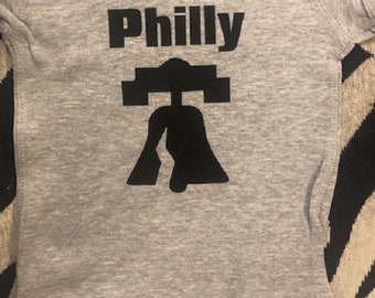 Philadelphia Baby Onesie ® Liberty Bell Philly Infant One Piece Bodysuit