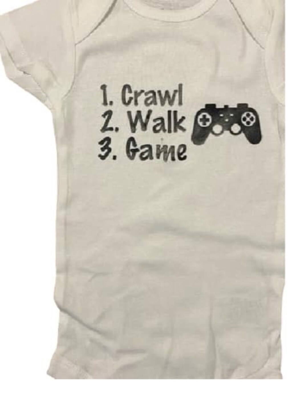 Crawl Walk Game Baby Onesie ® Video Game Onesie ® Gaming Baby