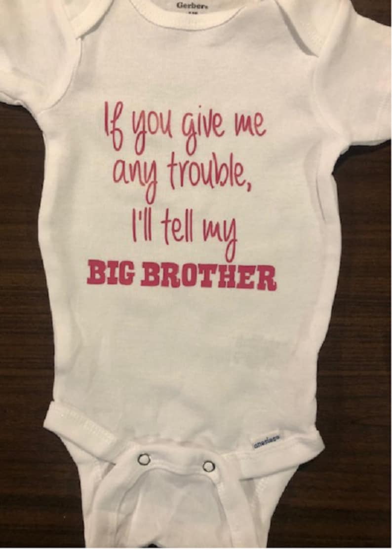 I Love My Big Brother Onesie® Sibling Onesie® Baby | Etsy
