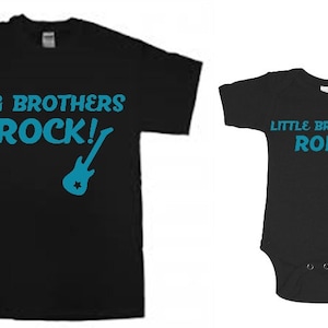 Matching Brothers Toddler Shirt Onesie ® Set: Sibling clothes clothing gift