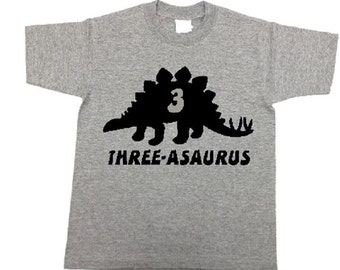 Dinosaur birthday shirt, Dinosaur age shirt,  Dinosaur t-shirt with age, Dinosaur birthday t shirt, Dinosaur birthday gift