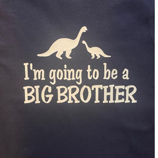 Camiseta de dinosaurio "Gran Hermano": camiseta de dinosaurio "Hermano" y camiseta de T-rex