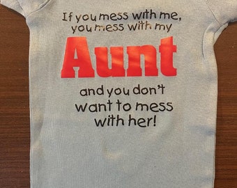 Aunt baby onesie® - Aunt baby clothes - Aunt baby announcement - Aunt baby gifts - Aunt baby shirt - Aunt baby clothing