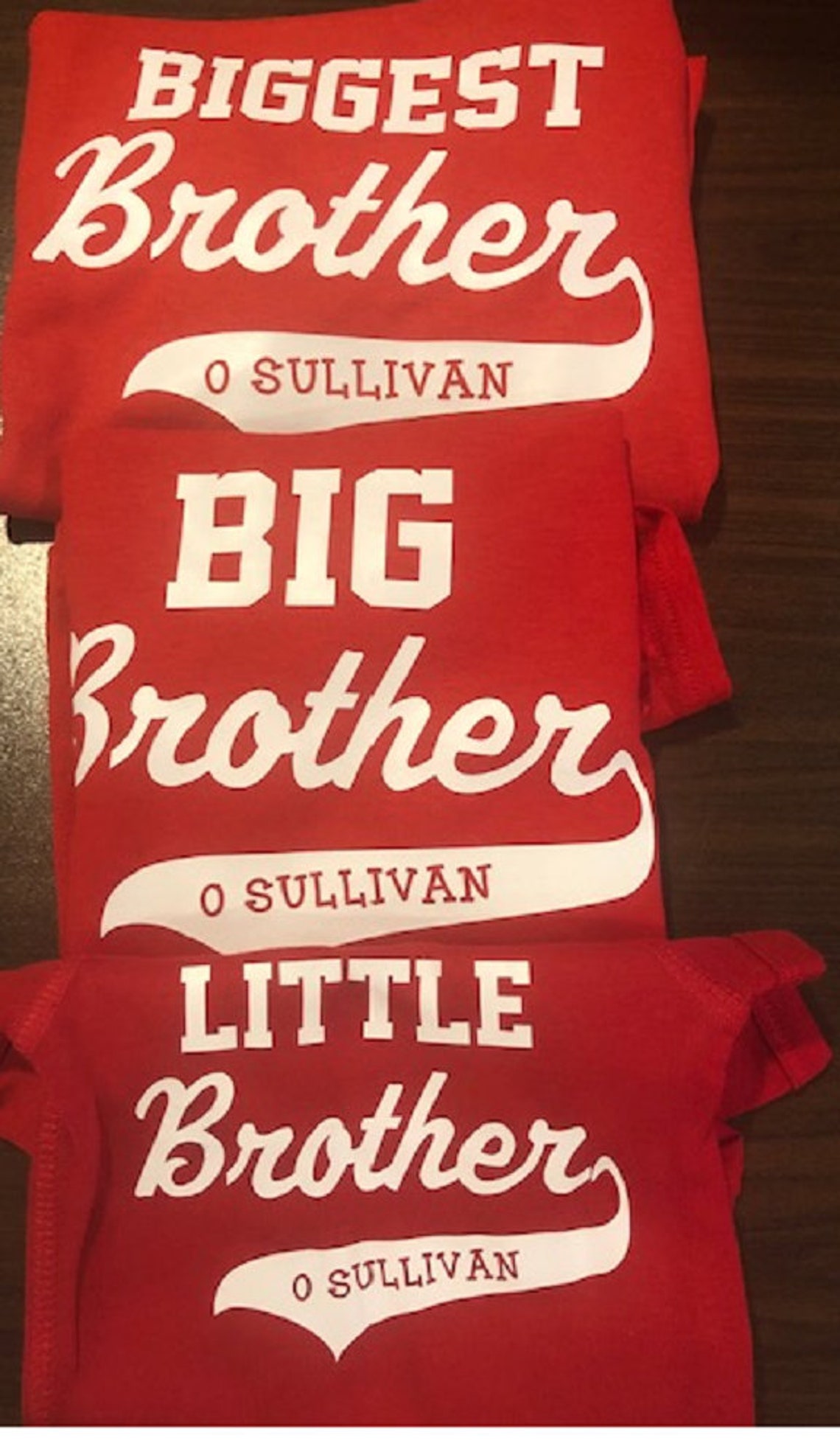 Brother Shirts for 3 Biggest Big