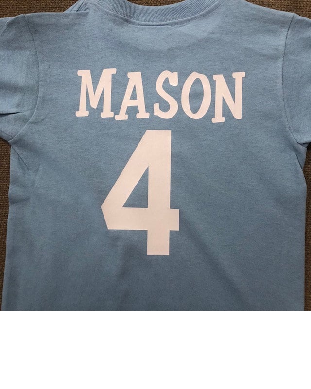 Birthday Boy Jersey Birthday Girl Jersey Toddler Birthday Etsy