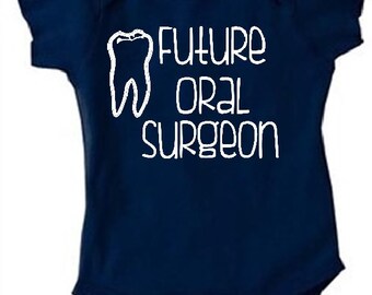 Future Oral Surgeon Baby Onesie ® Dentiste bébé garçon fille Body une pièce