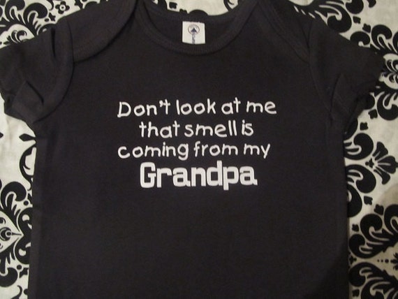 baby boy clothes with grandpa sayings