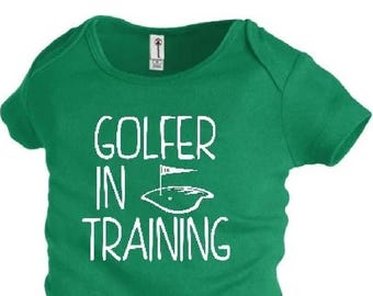 Body pour bébé Golf Baby Onesie ® Future Golfer Sports, cadeau de douche une pièce