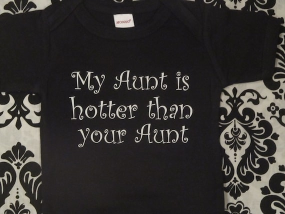 baby girl clothes with aunt sayings
