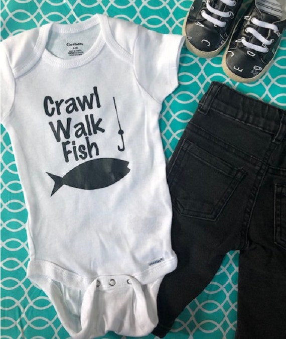 fish baby onesie® - fishing onesie® - fishing baby clothes - fishing one  piece - fishing bodysuit - infant fishing shirt - free shipping