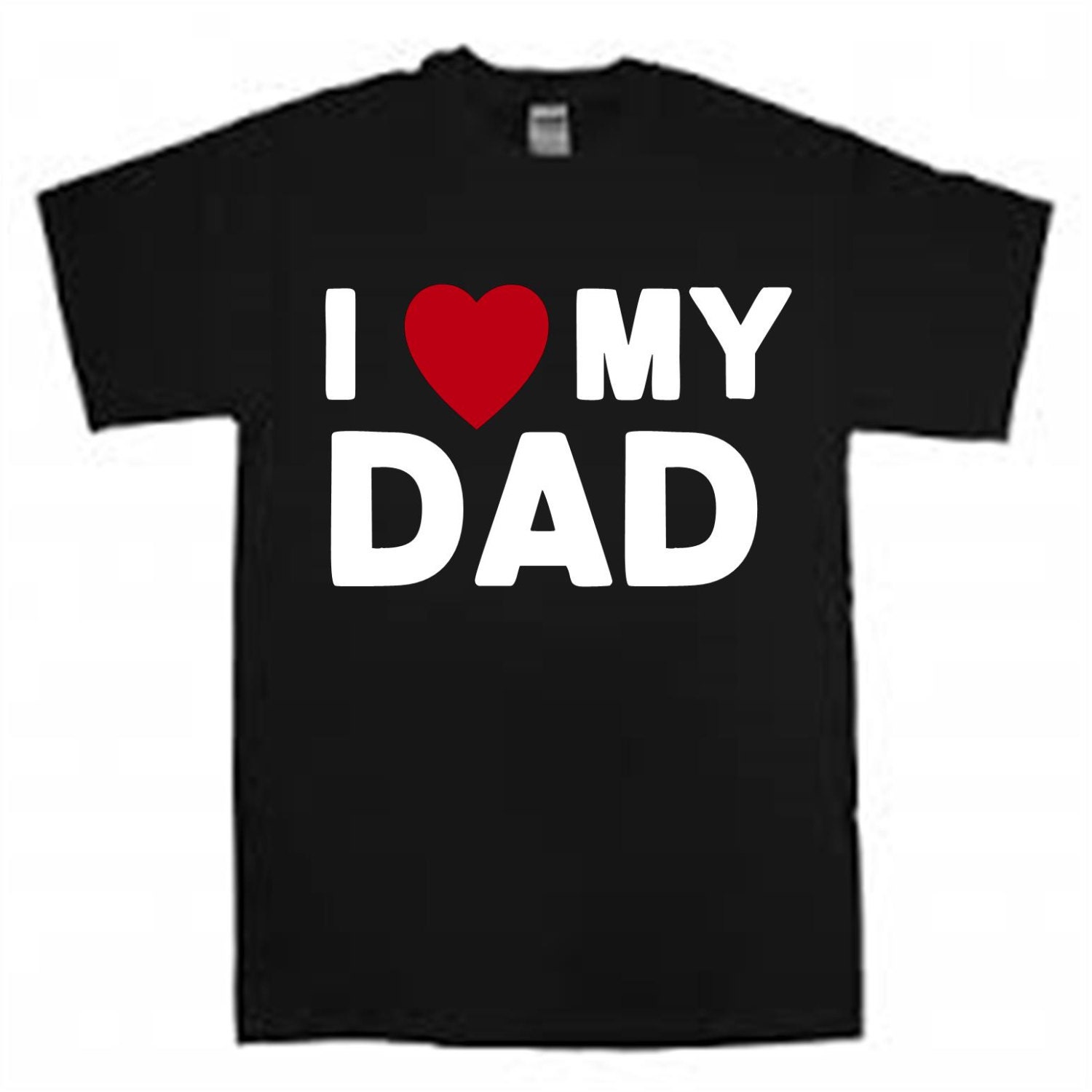 I love my dad toddler shirt - daddy kids tshirt - Father's day t-shirt - boy girl youth tees - clothes clothing