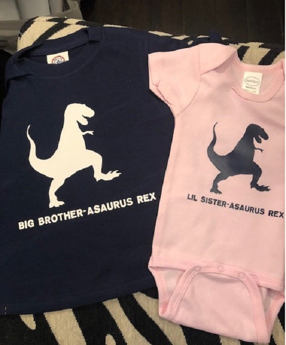 Big Brother Saurus Boy Dinosaur T-Rex Gift For Kids Toddler Hoodie 2T 4T 5//6