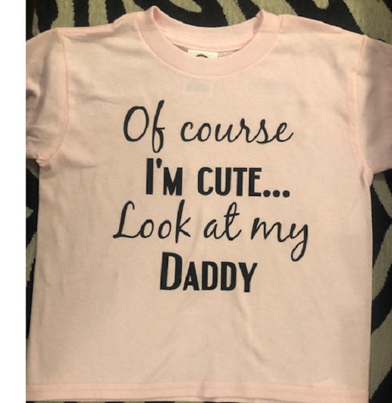 baby girl daddy shirts