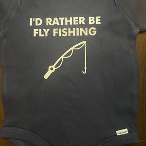 &quot;Fliegenfischen Baby Body: &quot;&quot;Ich liebe es zu Fischen&quot;&quot; Body.&quot;