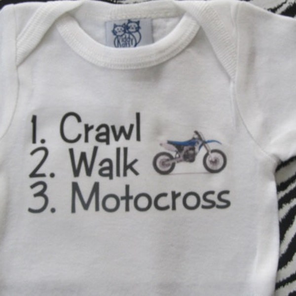 motocross baby boy, motocross baby girl, motocross baby gift, motocross baby tee, crawl motocross, dirtbike baby shower