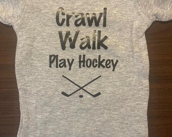 Mono de hockey para bebé - Mono de una pieza - Ropa - Ropa deportiva para bebé - Regalo para baby shower para niño