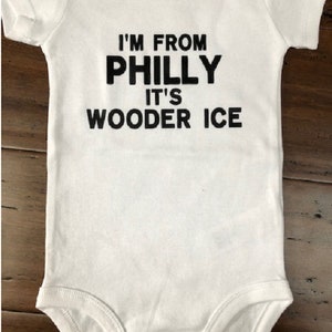 Funny Philadelphia baby onesie ® - infant Philly boy girl - one piece bodysuit - shower gift - clothes clothing