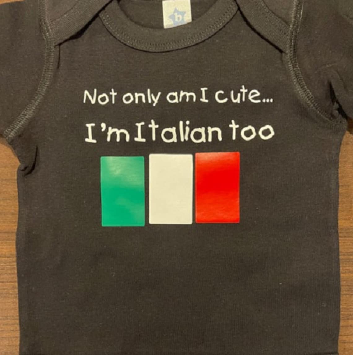 Italian Baby Clothes Italian Baby Shirt Italian Baby Etsy