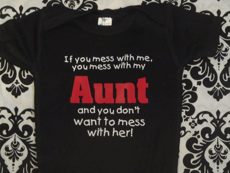 Aunt Baby Clothes Aunt Baby Announcement Aunt Baby Gift Etsy