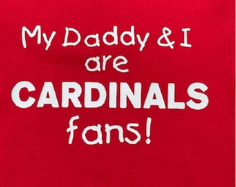 St Louis Arizona Cardinals Baby Onesie Infant One Piece Bodysuit Newest Fan