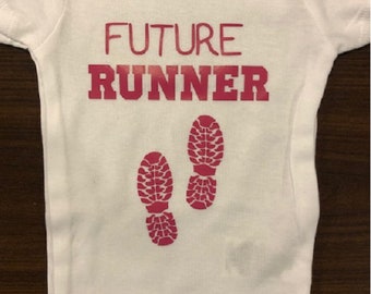 Running Skills Loading Funny Baby Bodysuit - Humor Runner One Piece Outfit