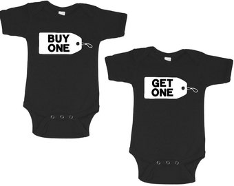 matching twin baby set - twin baby girls - infant twin gifts - twin baby one piece - twin baby creepers - twin baby present