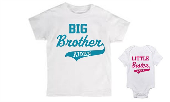 matching brother sister shirts big brother little sister shirts personalized big brother little sister big brother little sister name