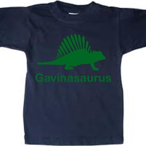 Personalized Dinosaur T-Shirt: Custom Birthday Dino Clothes
