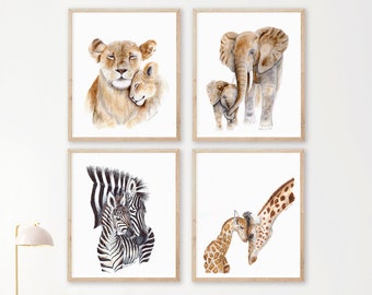 Download Mom And Baby Animals Etsy