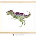 yegerjoobs reviewed Tyrannosaurus Rex Art - Dinosaur Art Print - TRex Watercolor Print - Dinosaur Room Decor - Dinosaur Nursery Print - Kids Wall Art - Gift