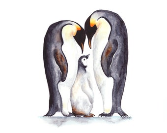 penguin nursery decor