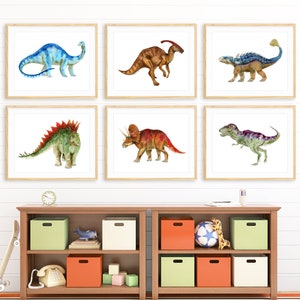 Dinosaur Print Dinosaur Poster Dinosaur Wall Art Dino Print
