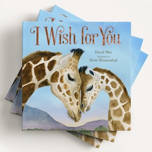 Children's Book, Baby Gift, Animal Book, Mom-to-Be Gift, Baby Shower Present, Gift for Grandchildren, Keepsake for Kids, I Wish for You image 1