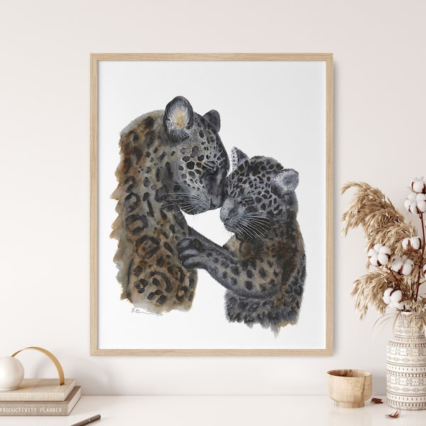 Jaguar Paintings Etsy