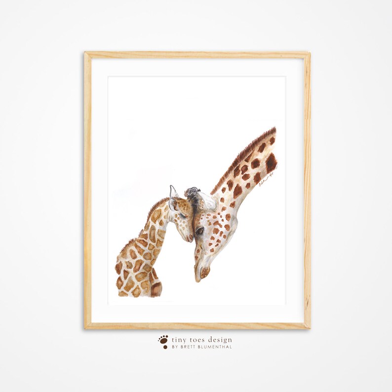 Giraffe Gift for Mom Mother's Day From Baby From Kids Etsy