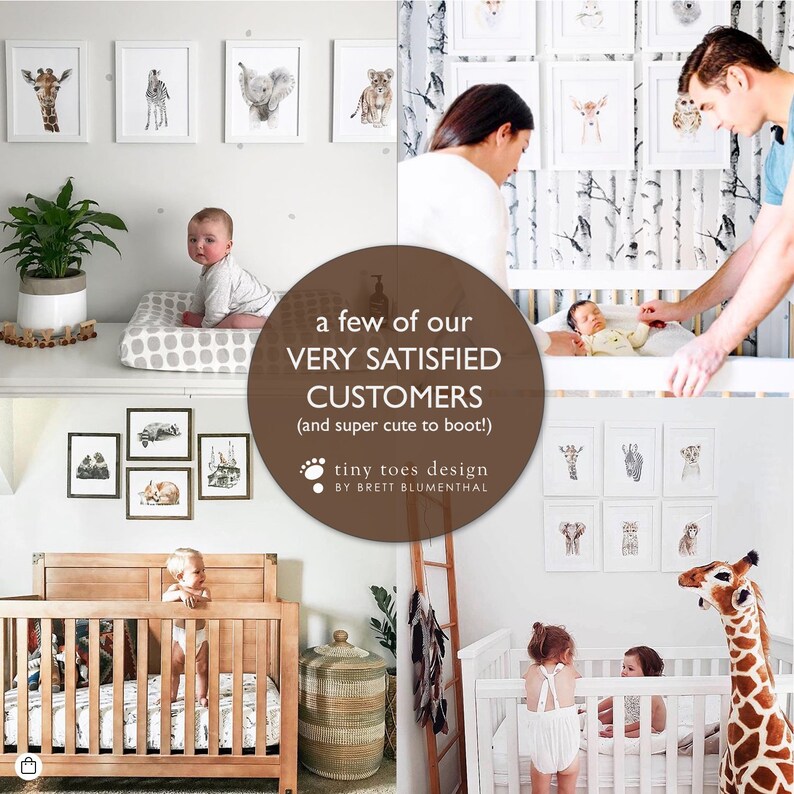 Safari Nursery Decor Baby Animal Nursery Prints Safari image 7