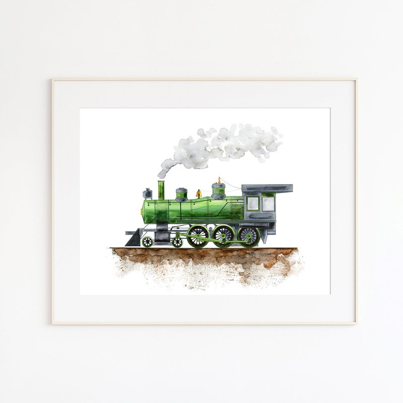 Train Nursery - Etsy