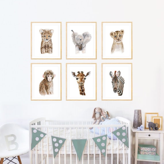 animal nursery decor