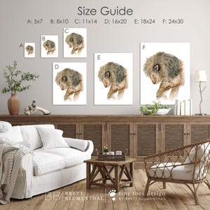 a living room filled with furniture and pictures on the wall
