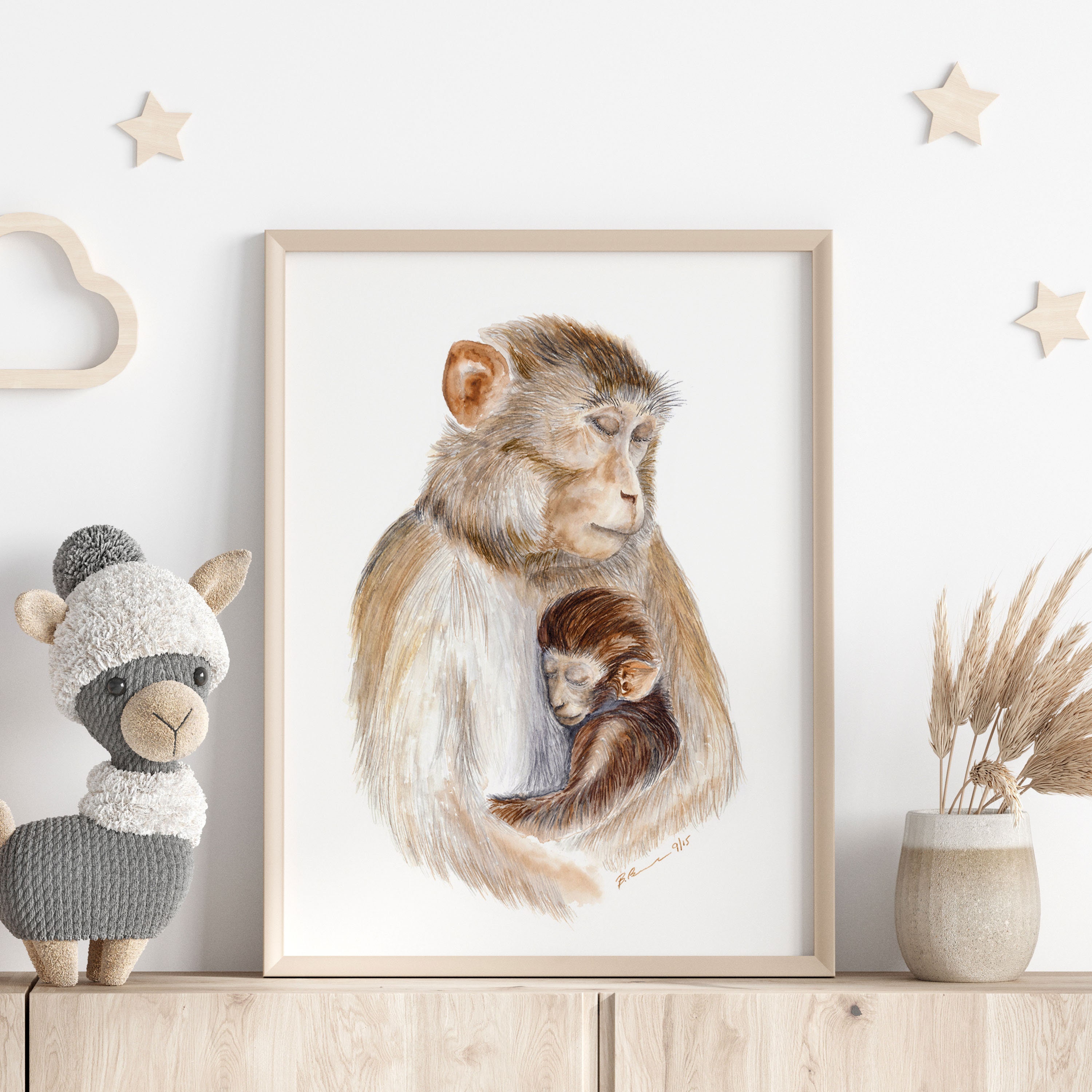 Monkey theme baby room hot sale