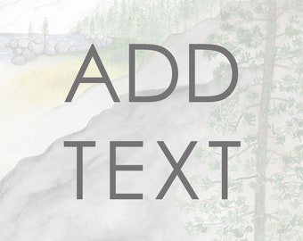 Add Text to Any Listing