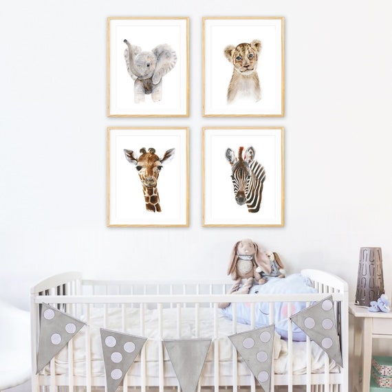 elephant wall art nursery