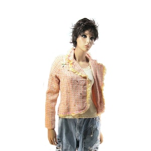 Ladies Blazer - casual jacket - Alter Couture clothing - one of a kind jacket -   Size Small,   # 31