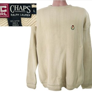 Tan Crew neck sweater men - pullover sweater men , boyfriend sweater, geometric sweater -Cotton sweater men -Large sweater, # 5 Johnny