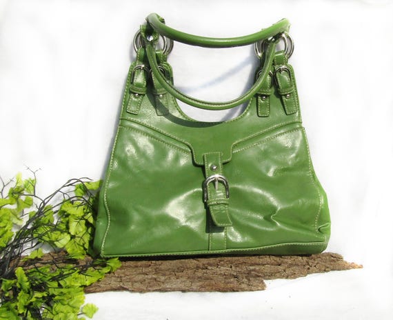 Vintage Handbag Women -green Shoulder Bag - Stjohn's Bay Purse