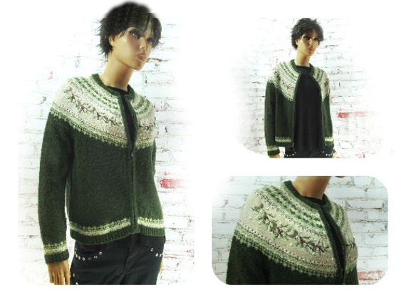 zip sweater -ski sweater sweater, Holiday sweater… - image 2